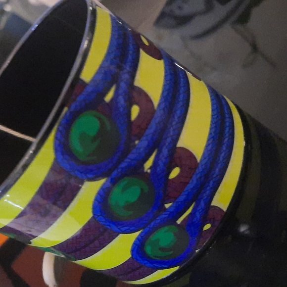 Hermes printed Enamel bracelet - Picture 8 of 17